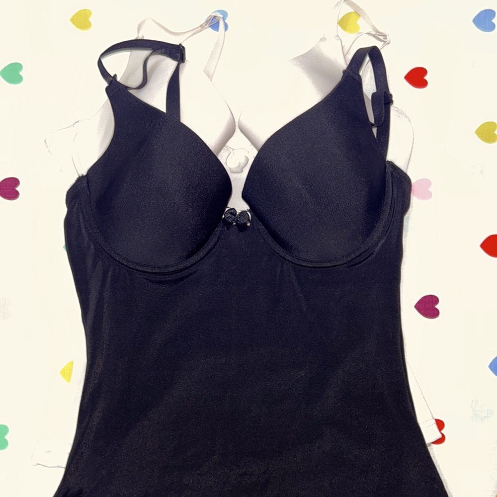 Two bras strap shirt new size 34B